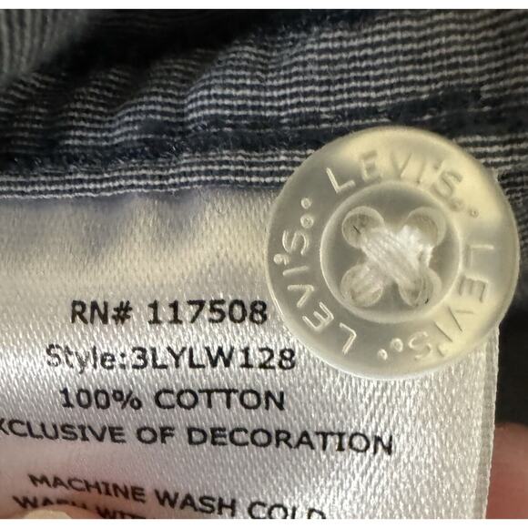 Levi’s Levi Strauss And Co. Modern Cotton Denim Button Down Shirt Long Sleeve XL - Picture 5 of 10